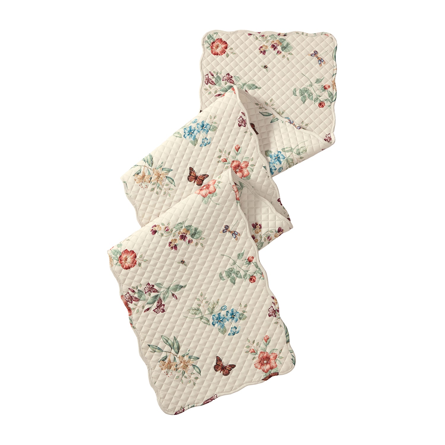 Lenox Butterfly Meadow Fall Quilted Table Runner
