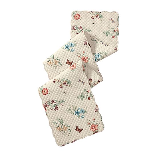 Lenox Butterfly Meadow Fall Quilted Table Runner