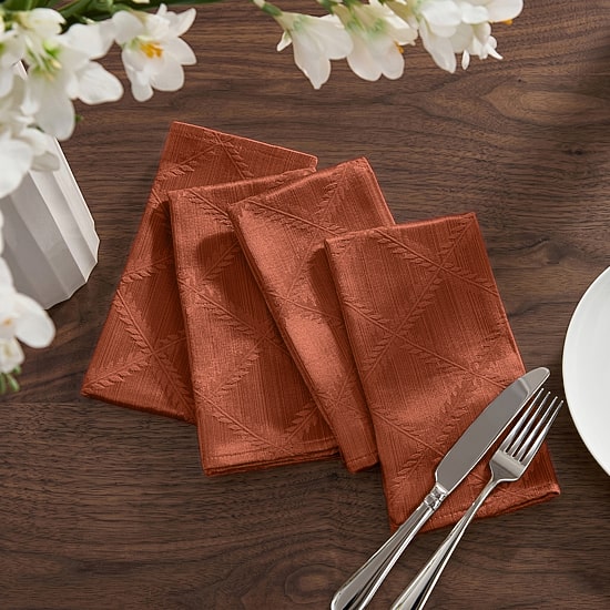Lenox Laurel Leaf 4 Pack Napkins