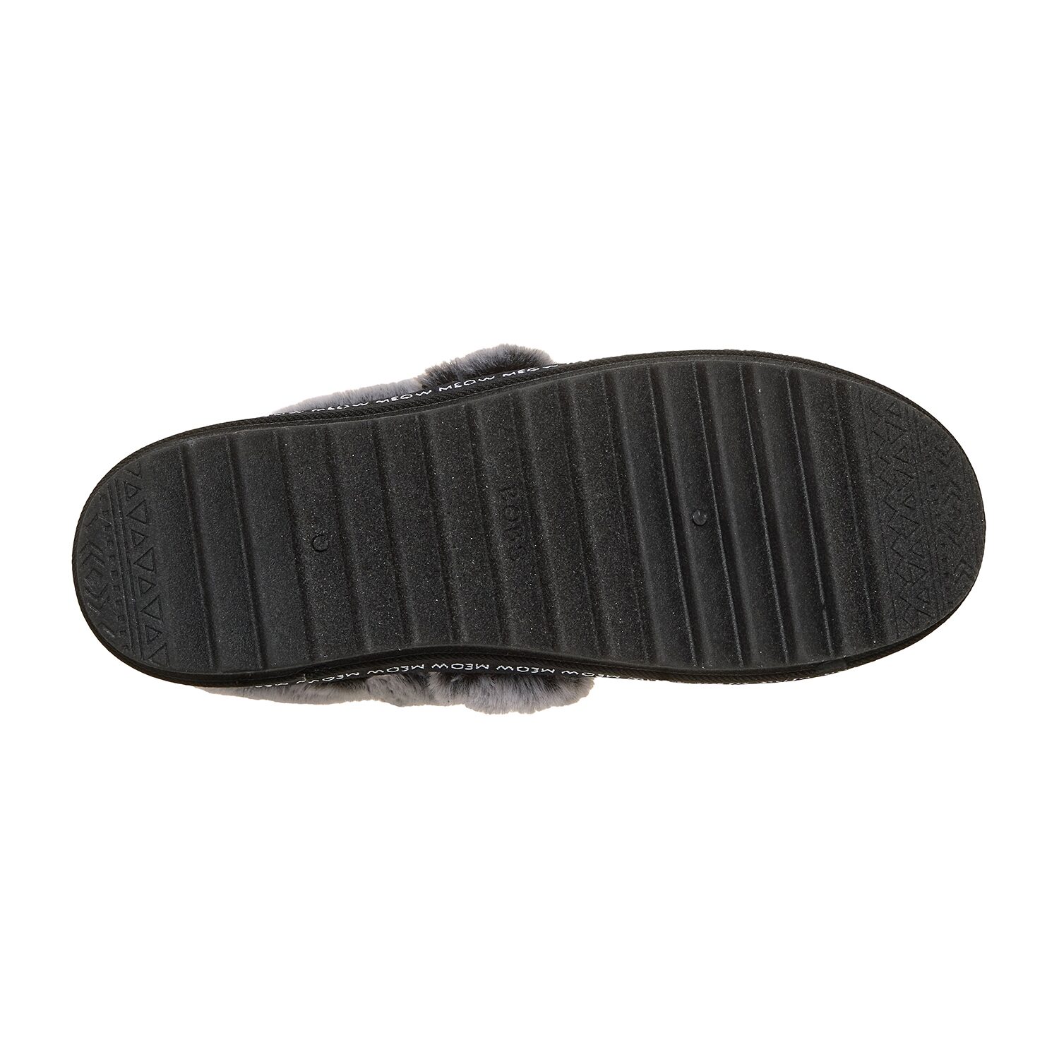 Skechers Bobs Cozy Kiss Cat Womens Memory Foam Faux Fur Trim Slip-On Slippers