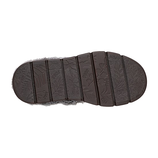 Skechers Bobs Keepsakes Lite Cozy Blend Womens Memory Foam Faux Fur Trim Slip-On Slippers