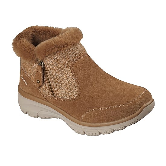 Skechers Womens Relaxed Fit Easy Going Cozy Lodge Flat Heel Winter Boots