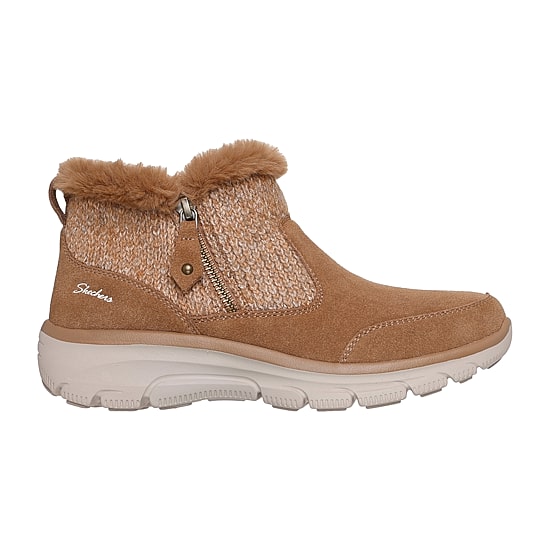 Skechers Womens Relaxed Fit Easy Going Cozy Lodge Flat Heel Winter Boots