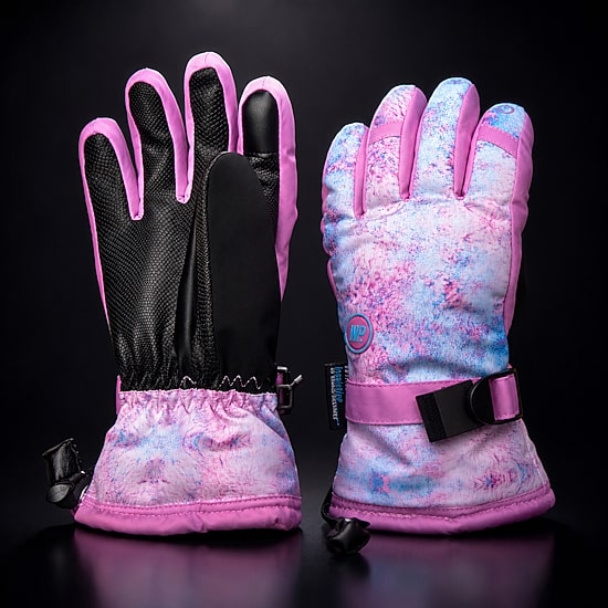 WinterProof C40 Insulation, Suregrip Palm Big Kid Girls Gloves