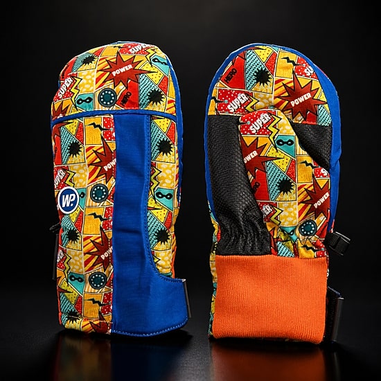 WinterProof Easy On Vertical Velcro Opening, Suregrip Palm Toddler Boys Mittens