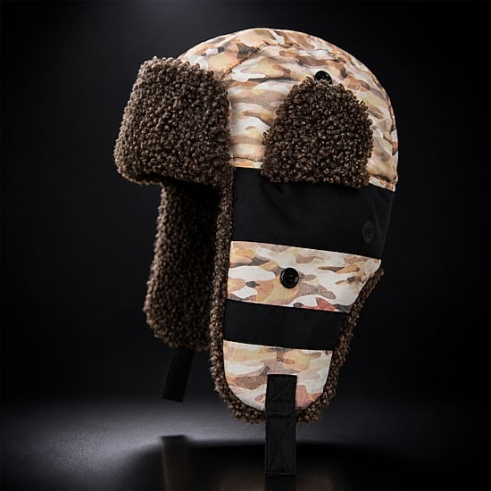 WinterProof Sherpa & Fleece Fully Lined, Velcro Straps, Ear Flaps Boys Trapper Hat