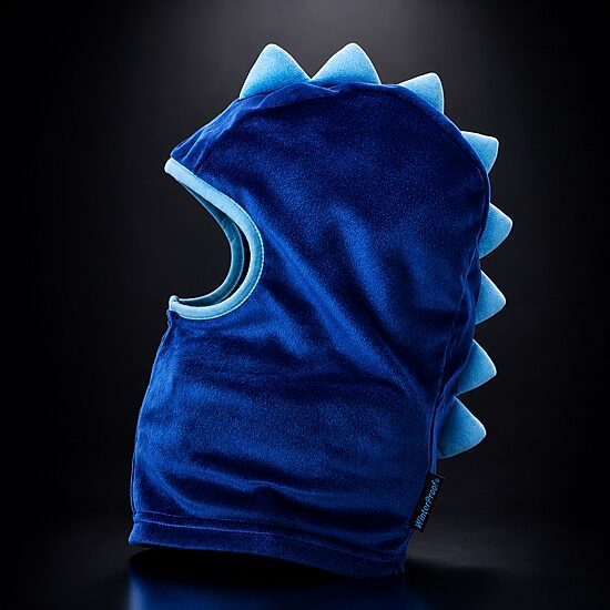 WinterProof Ultra Soft Double Layered Microfleece, Decorative, Dino Spikes Toddler Boys Lined Ski Mask