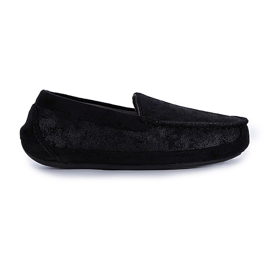Isotoner Microsuede Driving Mens Moccasin Slippers