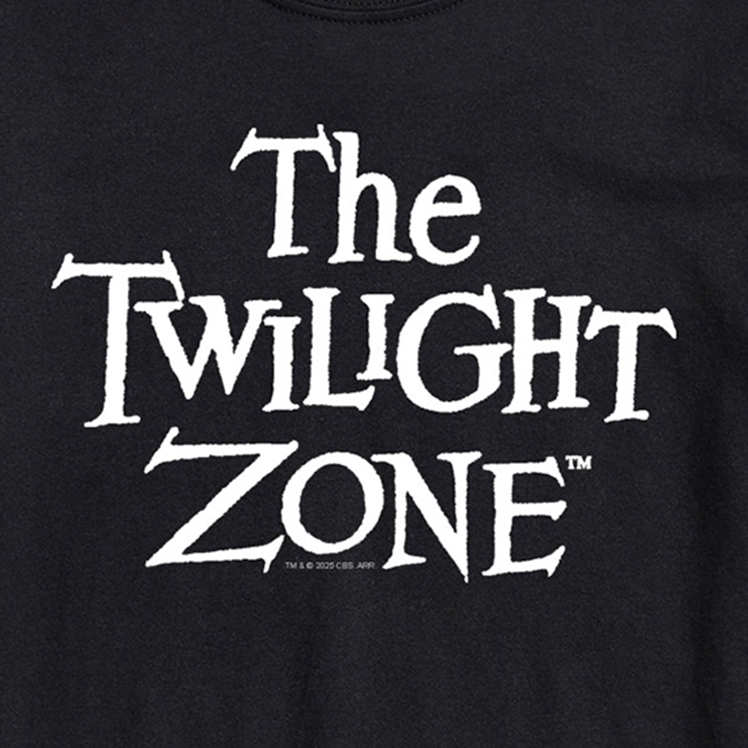 The Twilight Zone Logo Mens Crew Neck Short Sleeve Regular Fit Graphic T-Shirt
