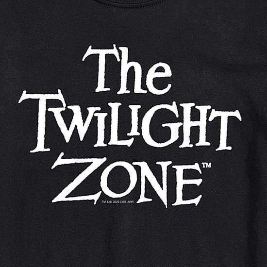 The Twilight Zone Logo Mens Crew Neck Short Sleeve Regular Fit Graphic T-Shirt