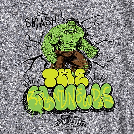 Brand New Day Nicaragua The Bnd Street Mens Crew Neck Short Sleeve Regular Fit Hulk Graphic T-Shirt