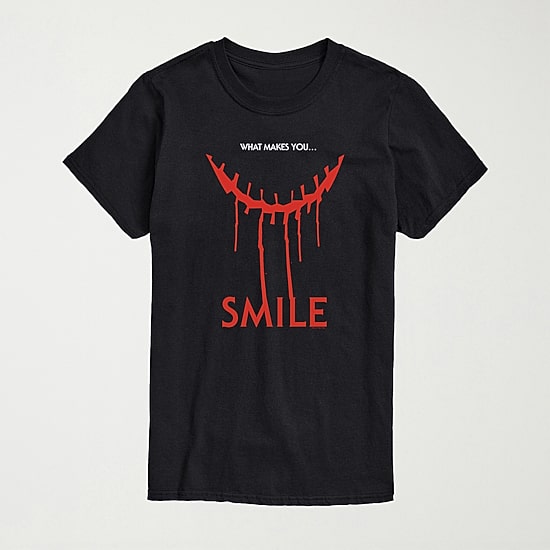 What Makes You Smile Mens Crew Neck Short Sleeve Regular Fit Graphic T-Shirt