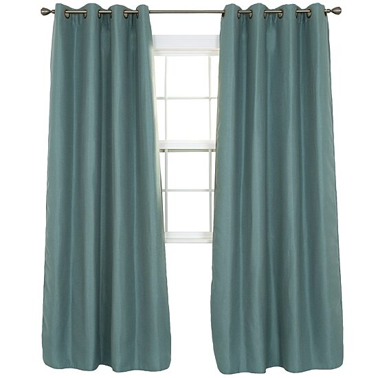 Cambridge Home Black Out Blackout Grommet Top Single Curtain Panel