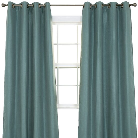 Cambridge Home Black Out Blackout Grommet Top Single Curtain Panel