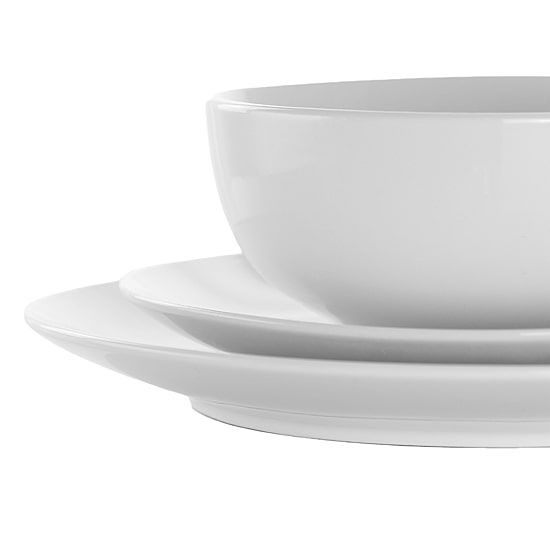 Elama Luna 18-pc. Porcelain Dinnerware Set
