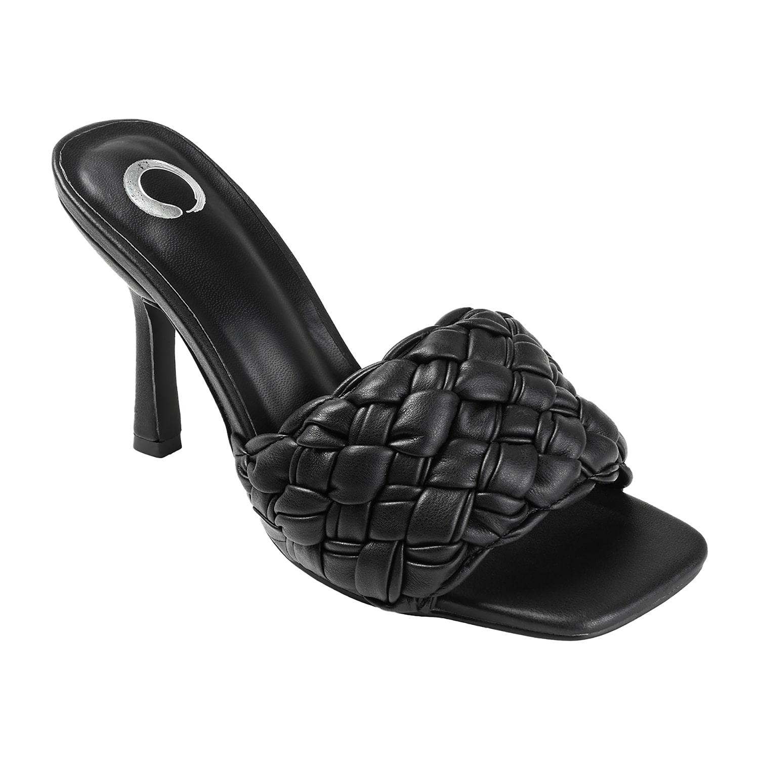 Journee Collection Raquelah Womens Round Open Toe Stiletto Heel Pumps