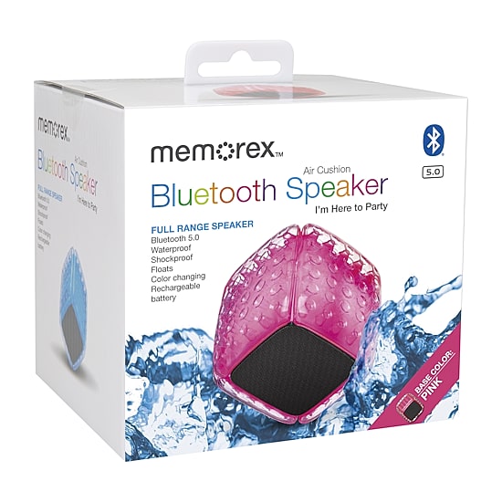 Memorex Cush Air Cushion Bluetooth Speaker