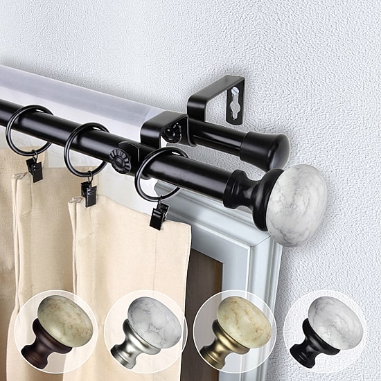Rod Desyne Merlyn Double Curtain Rod