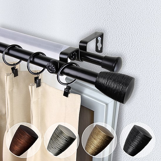 Rod Desyne Tarzan Double Curtain Rod