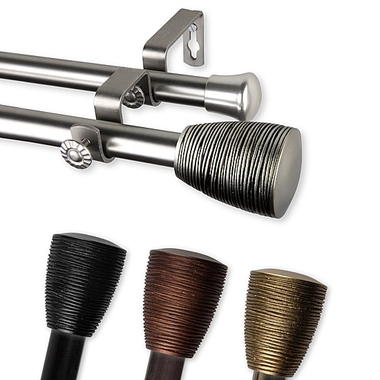 Rod Desyne Tarzan Double Curtain Rod