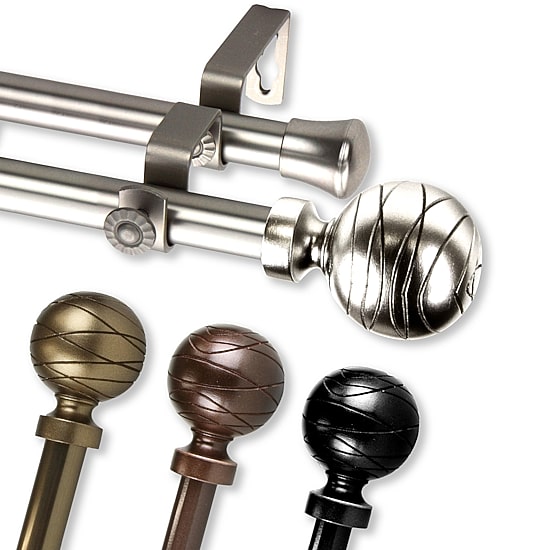 Rod Desyne Arman Double Curtain Rod