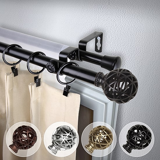 Rod Desyne Leanette Double Curtain Rod