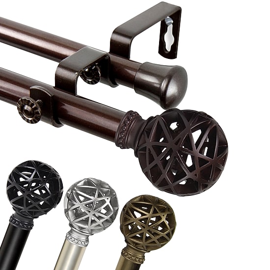 Rod Desyne Leanette Double Curtain Rod