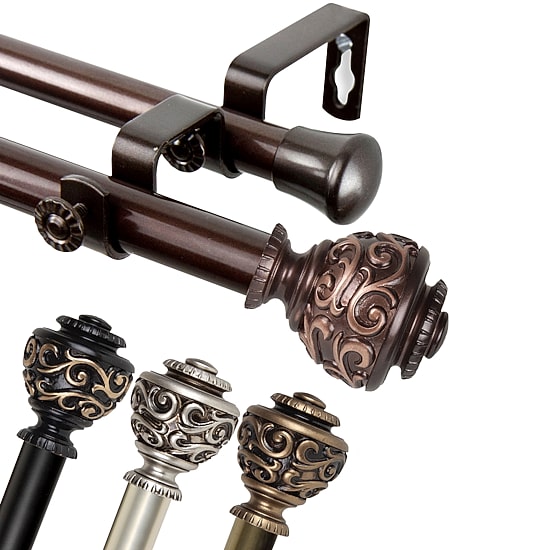Rod Desyne Eleanor Double Curtain Rod