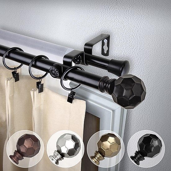 Rod Desyne Christiano Double Curtain Rod