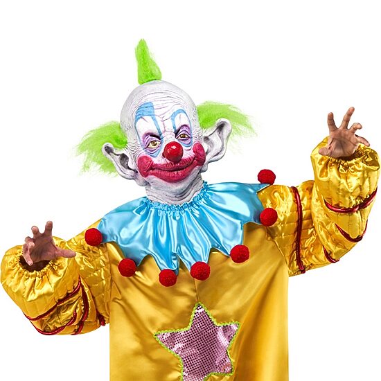 Unisex Adult Killer Klowns From Outer Space Shorty Mask Costume Accessory
