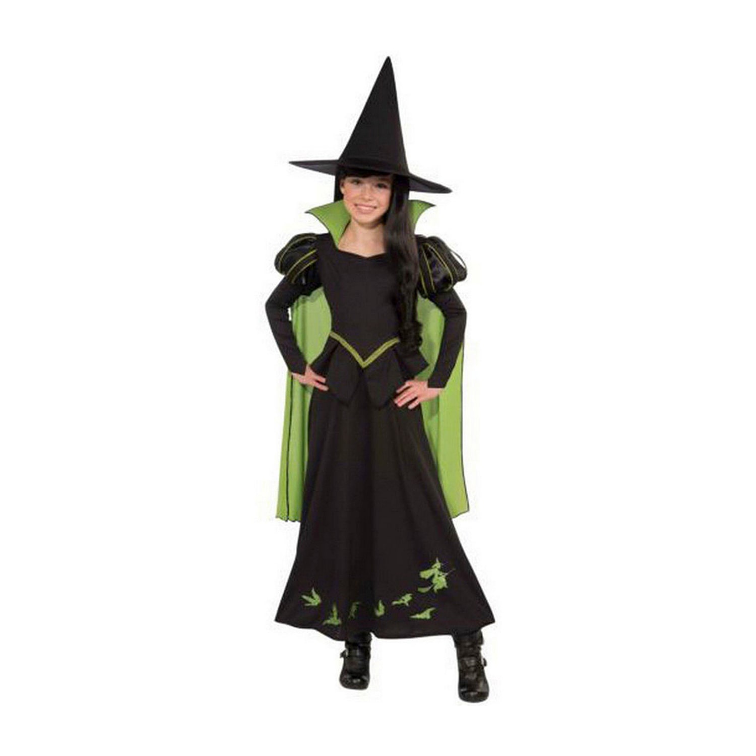 Little & Big Kid Girls Wicked Witch Of The West The Wizard of Oz 3-pc. Costume