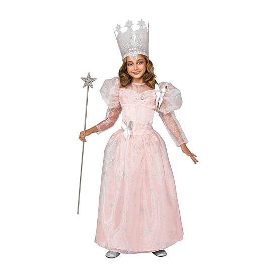 Little & Big Kid Girls Glinda The Good Witch Deluxe The Wizard of Oz Wicked 3-pc. Costume