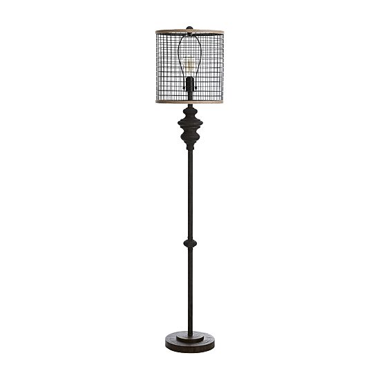 Stylecraft Black Floor Lamp