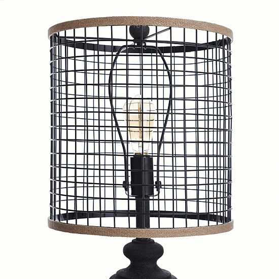 Stylecraft Black Floor Lamp