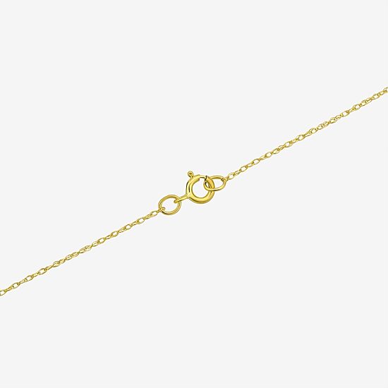 Womens Cubic Zirconia 10K Gold Heart 2-pc. Jewelry Set