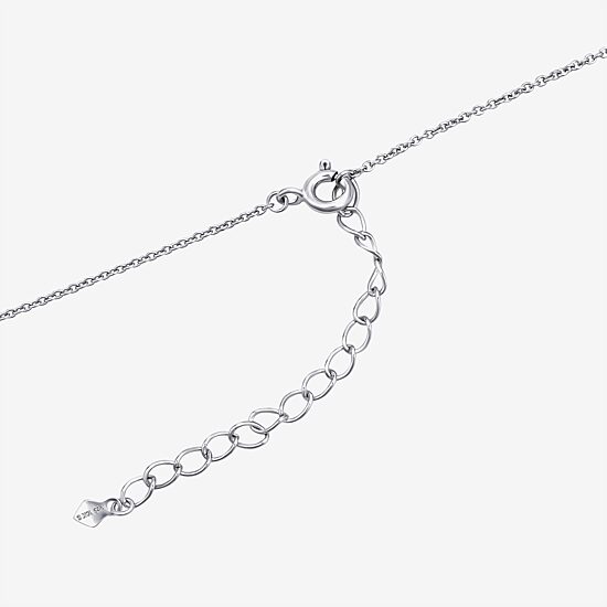 Womens Cubic Zirconia 10K Gold Sterling Silver Heart 2-pc. Jewelry Set