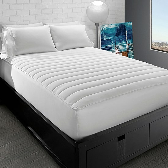 Ella Jayne Big & Soft Mattress Pad Fits 18IN Depth Mattress