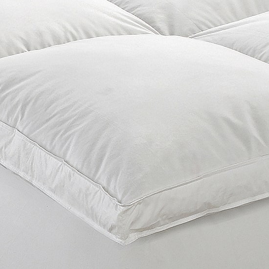 Ella Jayne Luxury White Down Plush Featherbed Mattress Topper