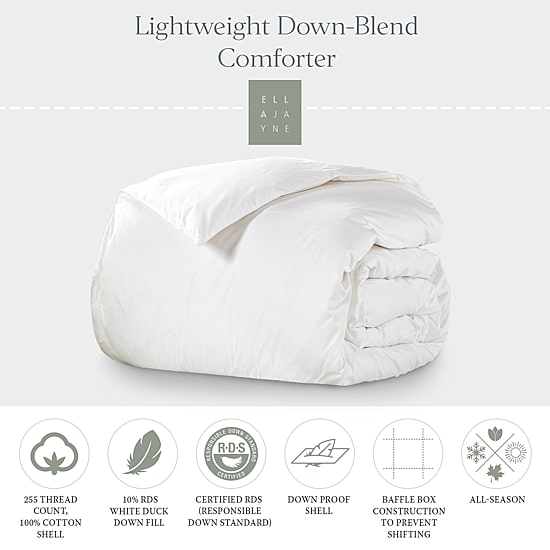 Ella Jayne Lightweight Down-Blend Comforter