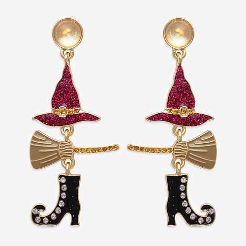 Mixit Womens Drop Earrings In Yellow