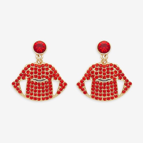 Mixit Womens Drop Earrings In Yellow
