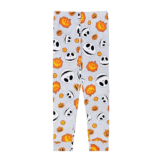 Disney Collection Boys Nightmare Before Christmas Crew Neck Long Sleeve 2-pc. Big Kids Pajama Set