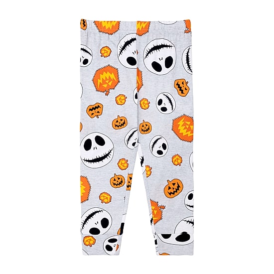 Disney Collection Toddler Boys Nightmare Before Christmas Crew Neck Long Sleeve 2-pc. Pajama Set