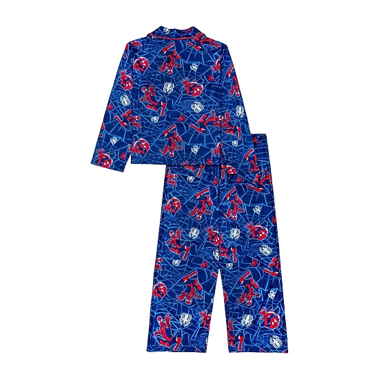 Disney Collection Little & Big Kid Boys Marvel Spiderman Long Sleeve 2 ...