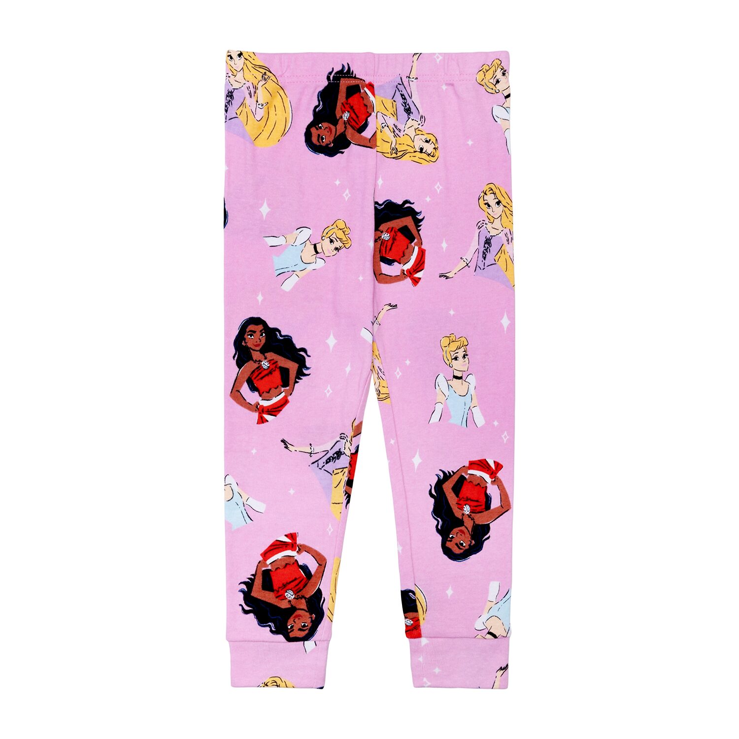 Disney Collection Toddler Girls Princess Long Sleeve 4-pc. Pajama Set