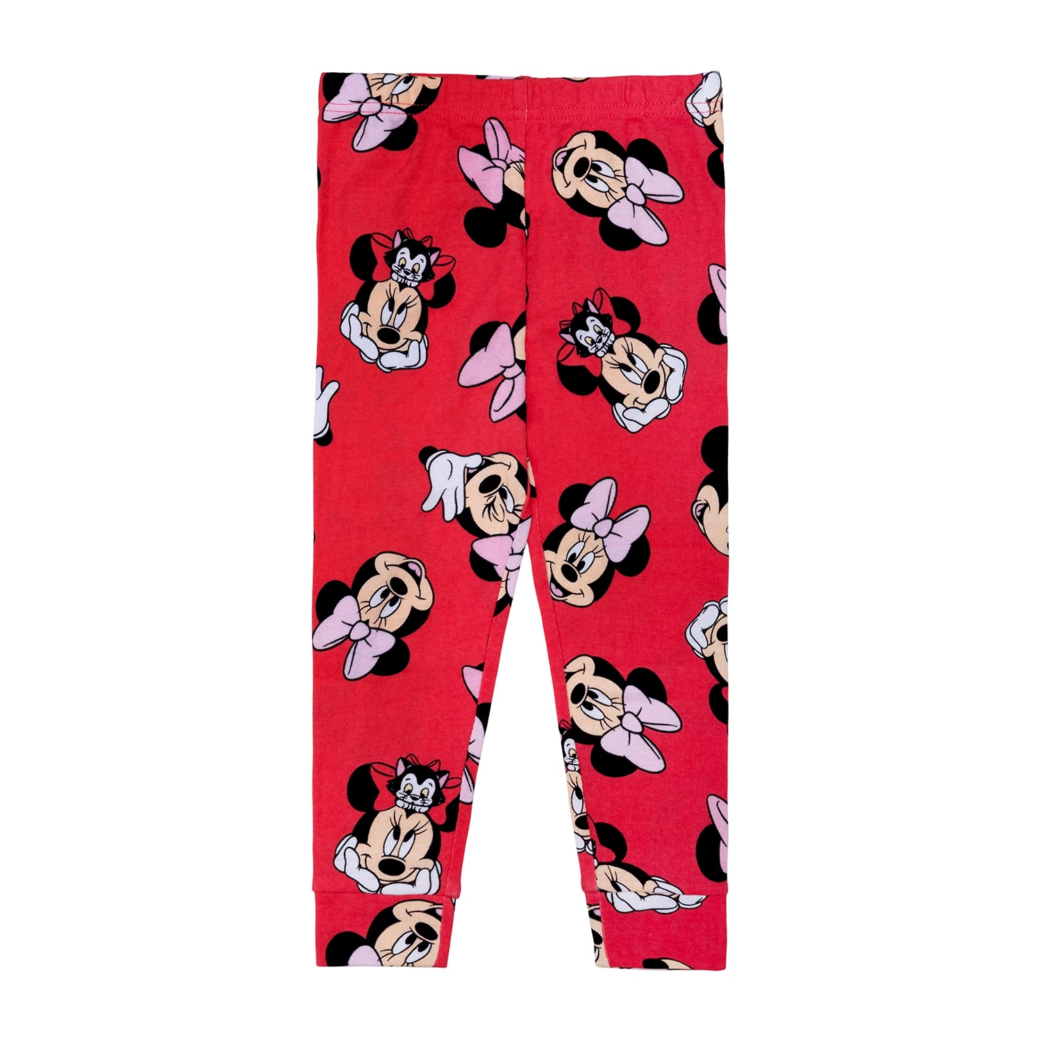 Disney Collection Toddler Girls Minnie Mouse Long Sleeve 4-pc. Pajama Set