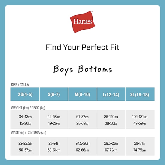 Hanes Big Kid Boys 5 Pack Boxer Briefs Bu3bd5
