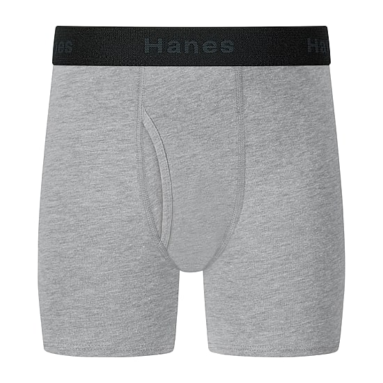 Hanes Big Kid Boys 5 Pack Boxer Briefs Bu3bp5