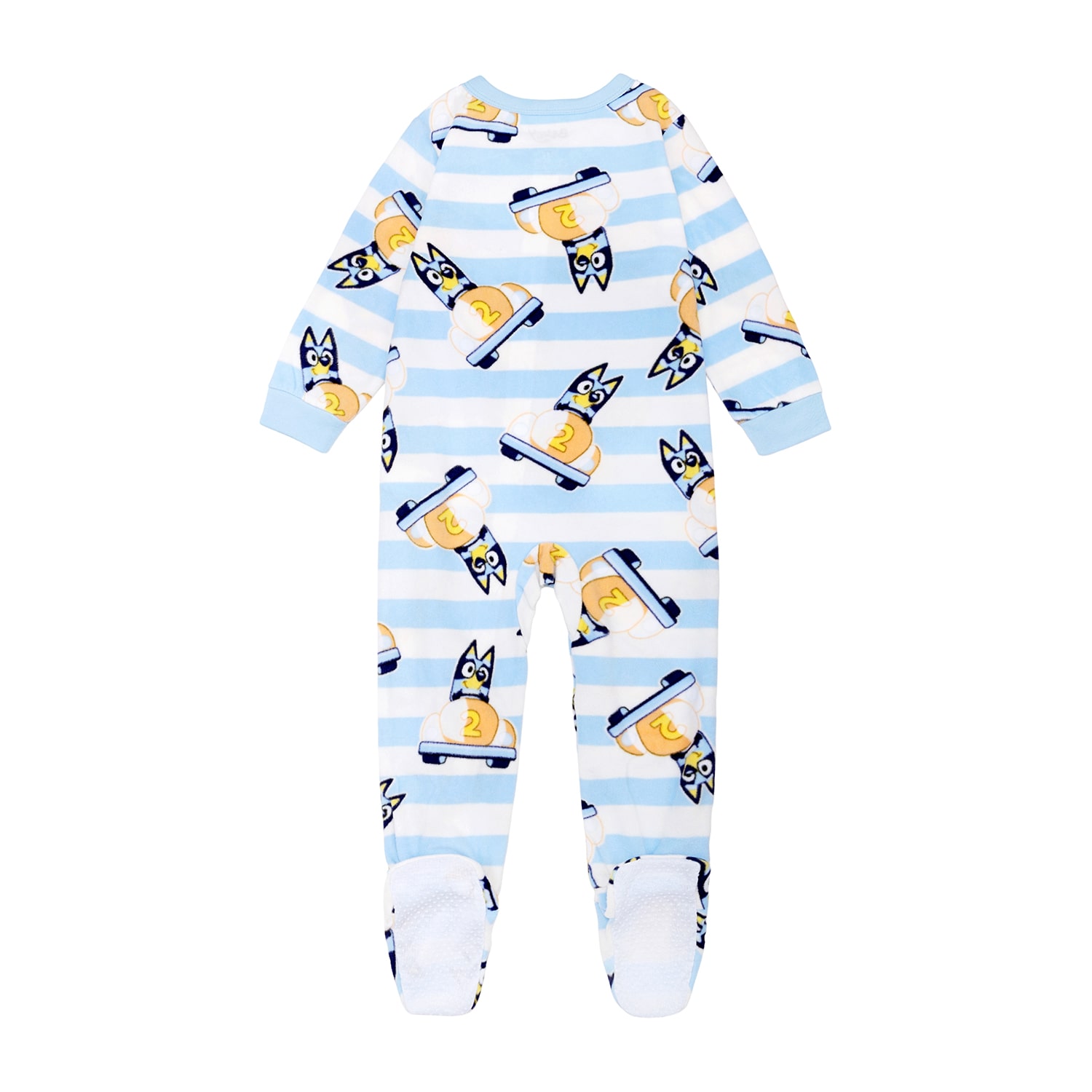 Toddler Boys Bluey Crew Neck Long Sleeve Pajama Set