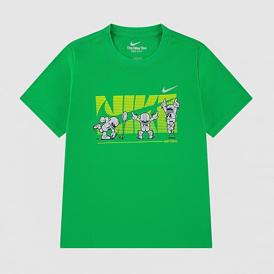 Nike Little Boys Crew Neck Short Sleeve Regular Fit Graphic T-Shirt